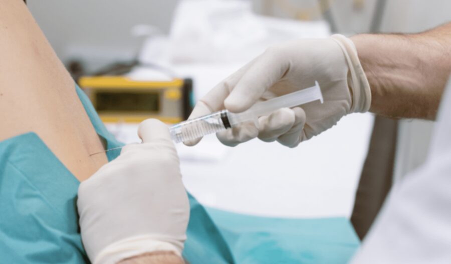 Infiltración para el tratamiento del dolor