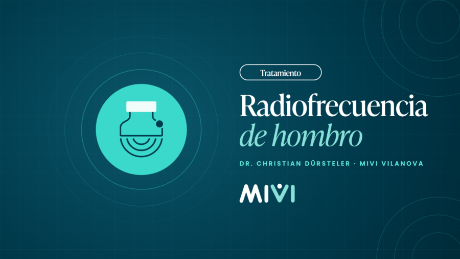 Radiofrecuencia de hombro para el dolor crónico, por el Dr. Christian Dürsteler en MIVI Vilanova